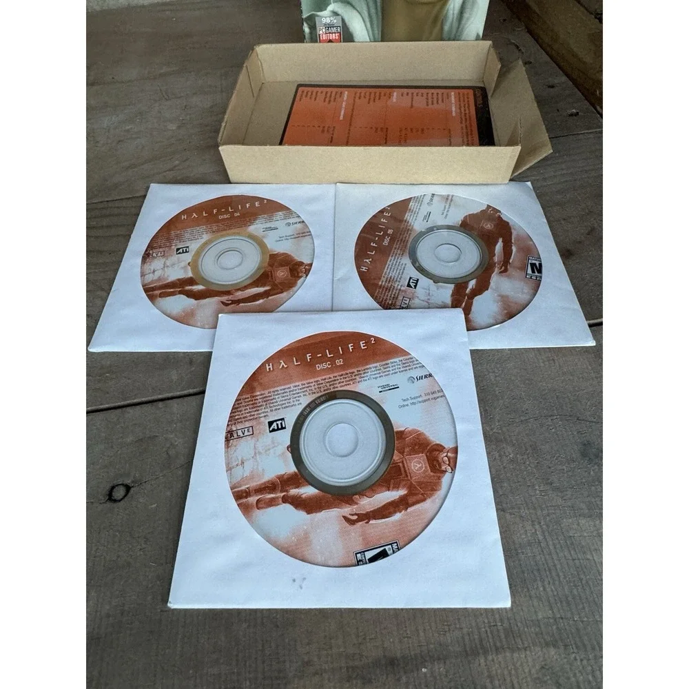 Half Life 3‎ pc game 2004 CD Rom